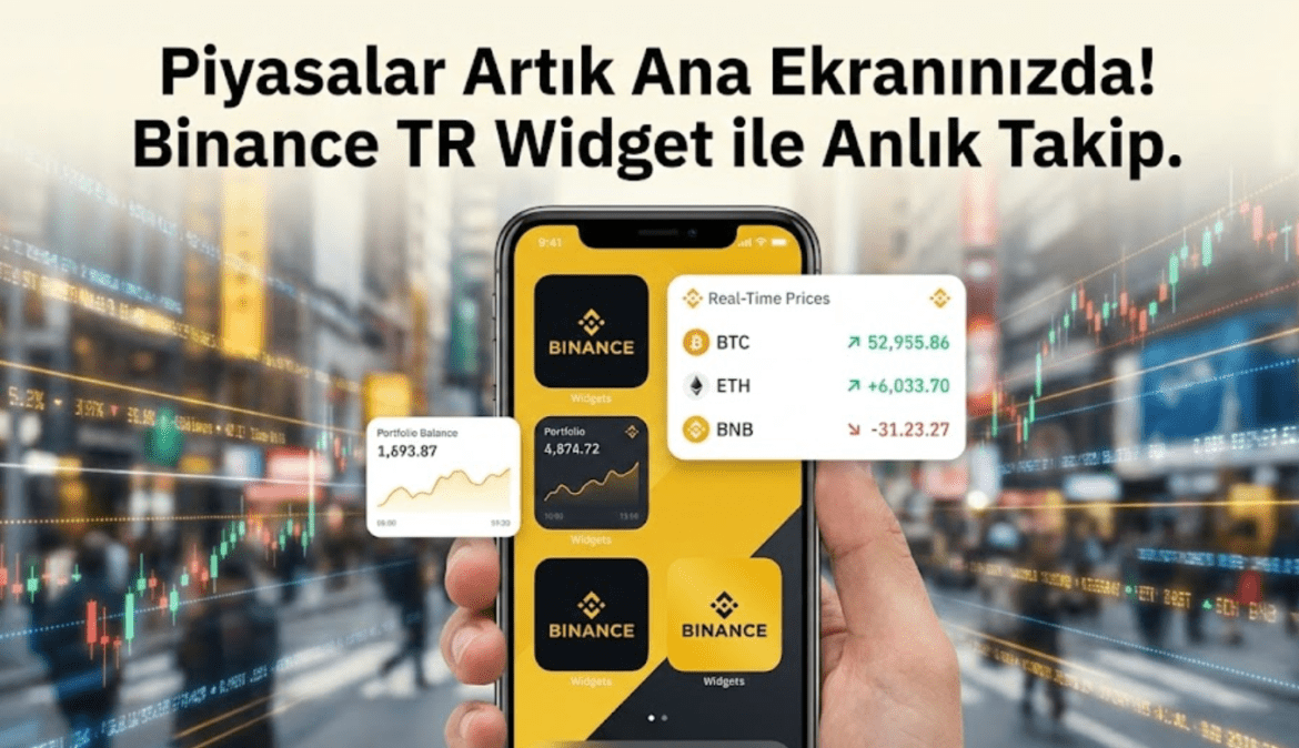BinanceTR Widged ile Piyasa Gözlemi